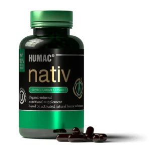 🌿 HUMAC Nativ – naturalny suplement diety z kwasami huminowymi w kapsułkach | 120 szt.